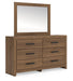 Broachmyn Dresser and Mirror - Maxx Save 