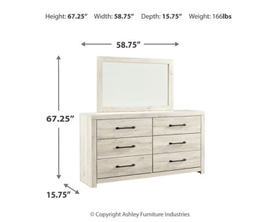 Cambeck Dresser and Mirror - Maxx Save 
