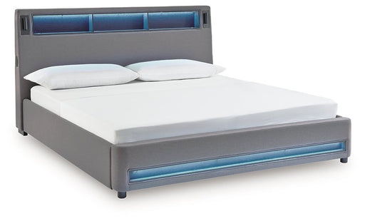 Verishaw Upholstered Bed - Maxx Save 