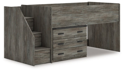 Frandern Loft Bed with Drawer Storage - Maxx Save 