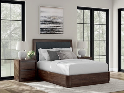 Dilenno Upholstered Bed - Maxx Save 
