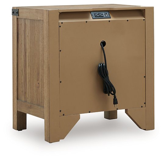 Ridgester Nightstand - Maxx Save 