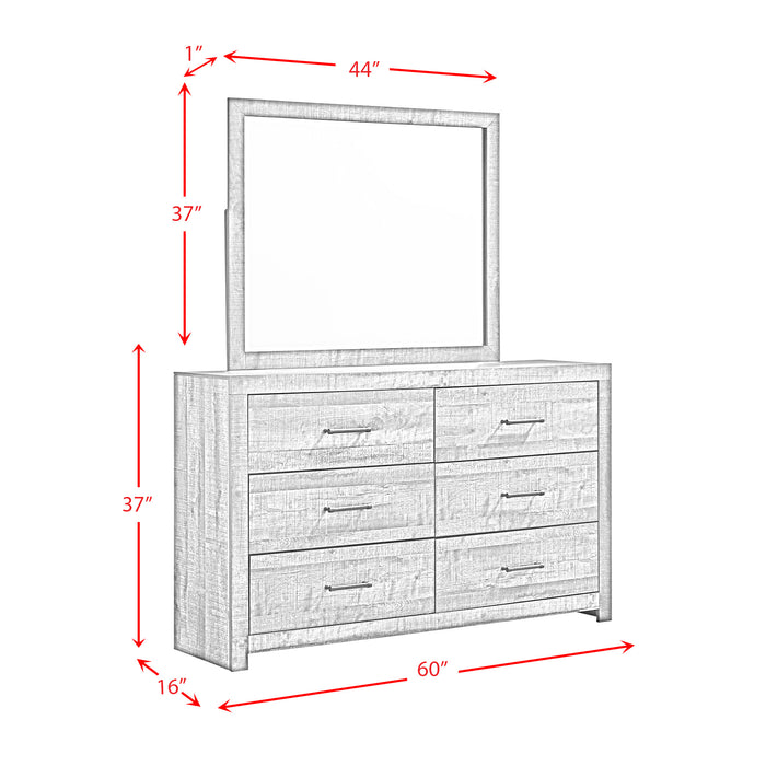 Bailey Bookcase Panel Bedroom Set with Bluetooth - Maxx Save 