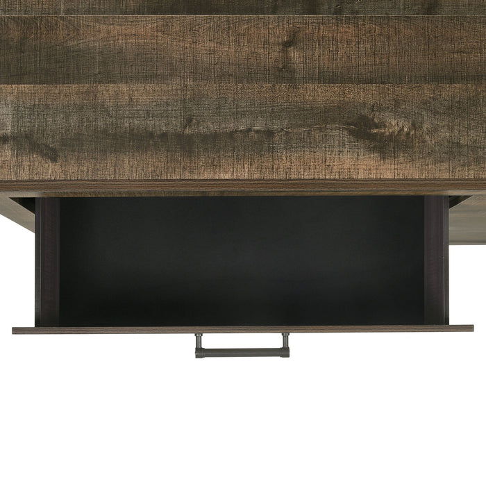 Bailey Bookcase Panel Bedroom Set with Bluetooth - Maxx Save 