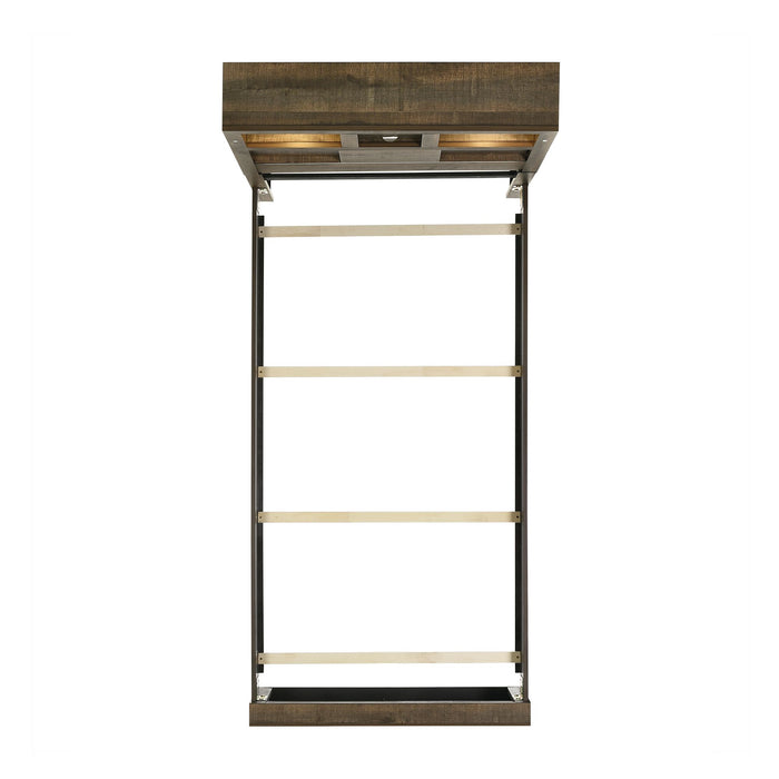 Bailey Bookcase Panel Bedroom Set with Bluetooth - Maxx Save 