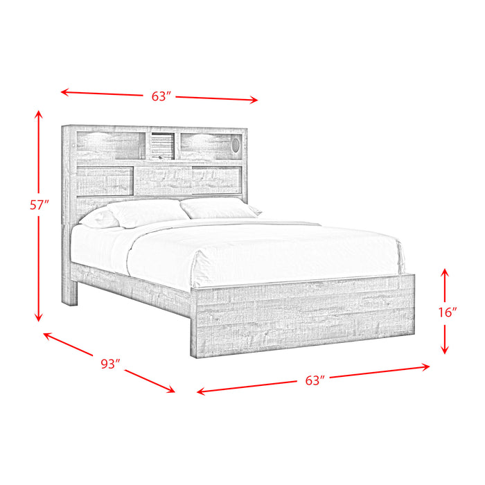 Bailey Panel Bedroom Set with Bluetooth - Maxx Save 
