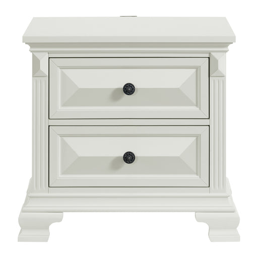 Bridgestone 2-Drawer Nightstand with USB - Maxx Save 