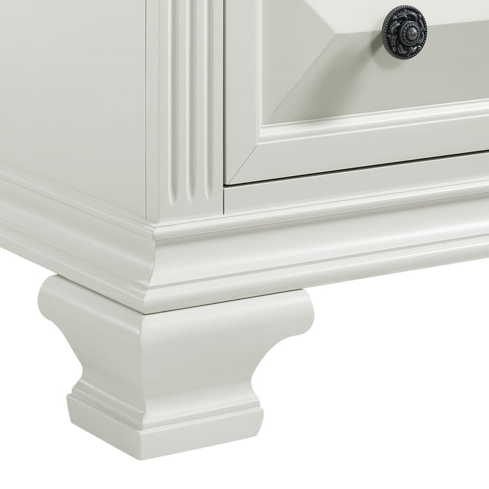 Bridgestone 2-Drawer Nightstand with USB - Maxx Save 