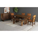 Brisbane Dining Table in Brown - Maxx Save 