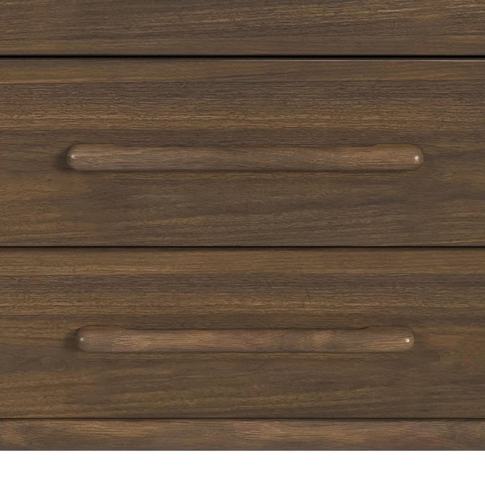 Brisbane Dresser with LED in Brown