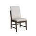 Brisbane Standard Height Dining Set in Brown-Table and Four Fabric Chairs - Maxx Save 