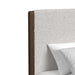 Brisbane UPH Bedroom Set with Boucle Beige and LED - Maxx Save 