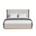 Brisbane UPH Bed with Boucle Beige and LED - Maxx Save 