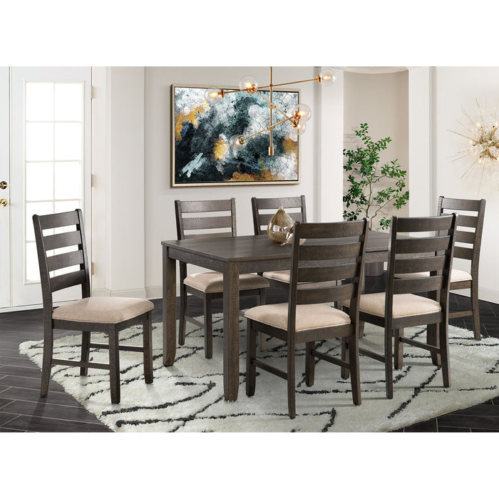 Brock 60" 7 Pc Dining Set - Maxx Save 