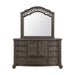 Brunswick Dresser and Mirror Set in Mahogany - Maxx Save 