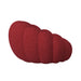 Bubble Swivel Chair and Ottoman in Red - Maxx Save 