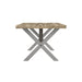 (D680-31) Callista- Rectangular Table- Beach/Natural Metal - Maxx Save 