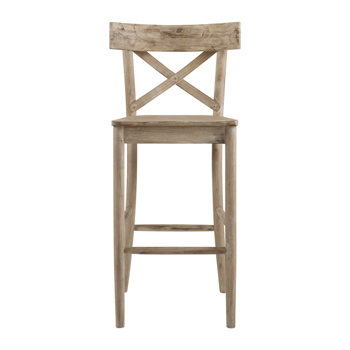 (D680-21) Callista- 30'' Barstool- Beach/Natural - Maxx Save 