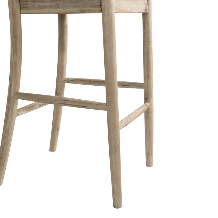 (D680-21) Callista- 30'' Barstool- Beach/Natural - Maxx Save 