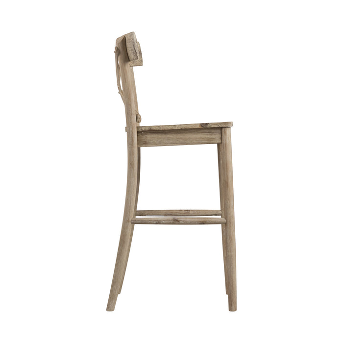 (D680-21) Callista- 30'' Barstool- Beach/Natural - Maxx Save 