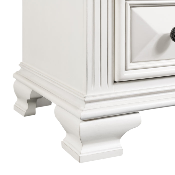 Calloway Chest Antique White Color - Maxx Save 