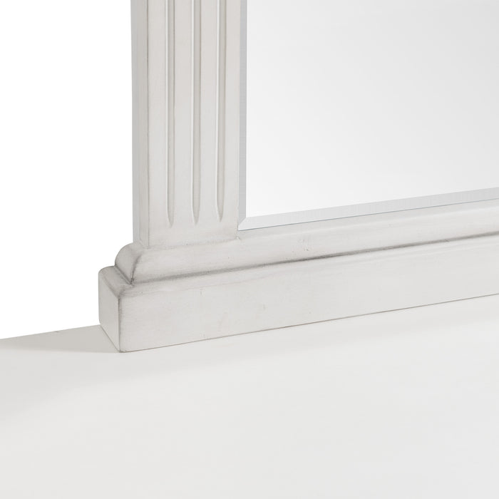 Calloway 7-Drawer Dresser w/ Mirror Set in Antique White - Maxx Save 