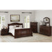 Cameron Cherry Sleigh Bed - Maxx Save 