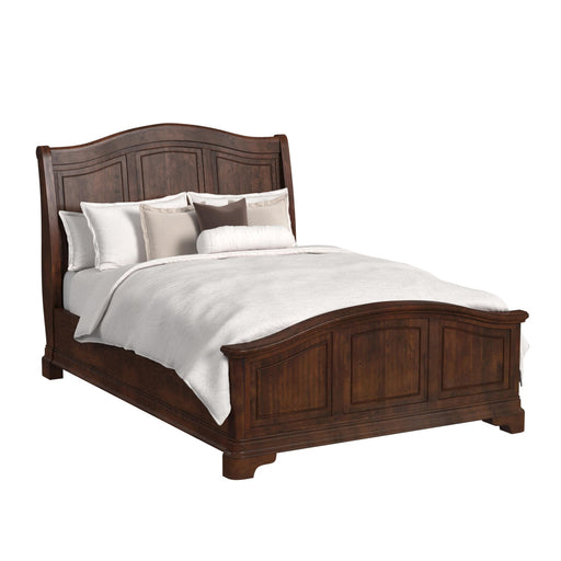 Cameron Cherry Panel Bed - Maxx Save 