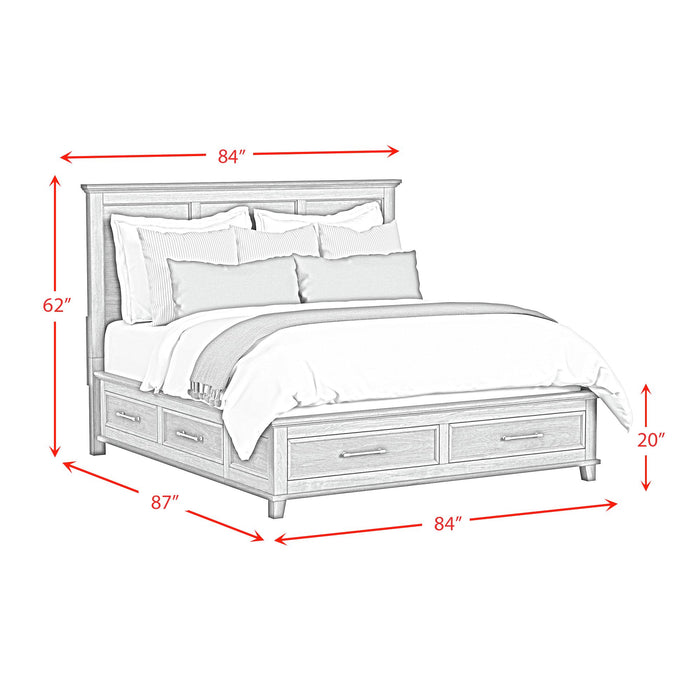 Canterbury Storage Bedroom Set - Maxx Save 