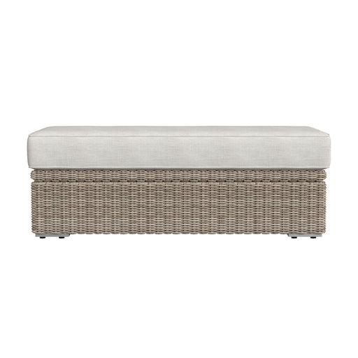 Carmona Ottoman - Natural and Olefin Beige - Maxx Save 