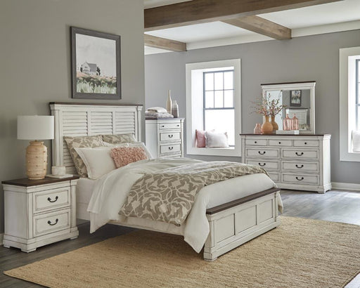 Hillcrest Queen Panel Bed White - Maxx Save 