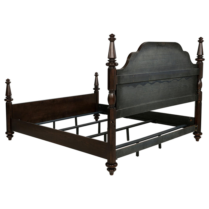 Andover Four-Poster Panel Bed - Maxx Save 