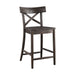 (D210-22C) Coronado- 24'' Counter Stool- Chocolate - Maxx Save 
