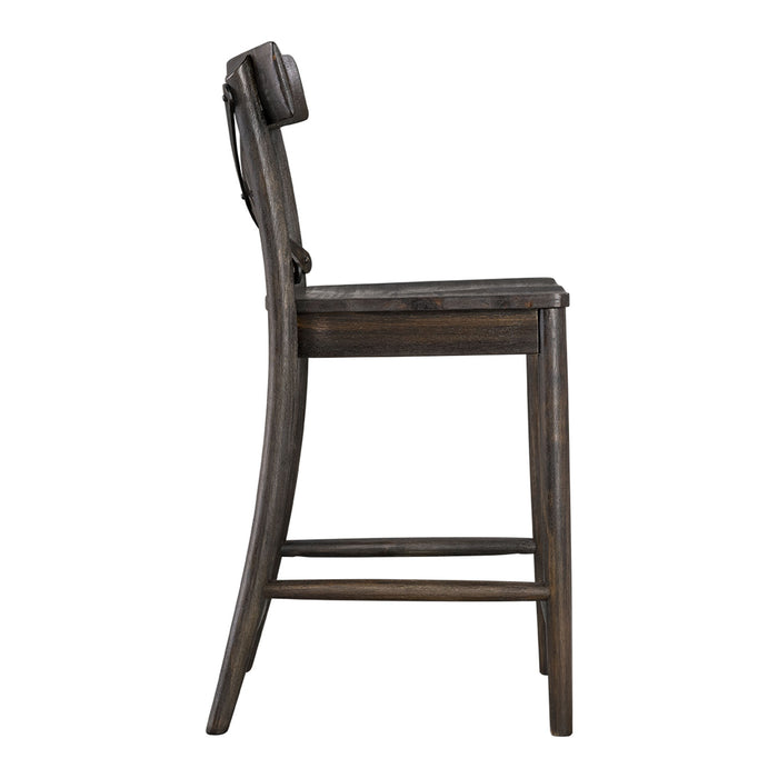 (D210-22C) Coronado- 24'' Counter Stool- Chocolate