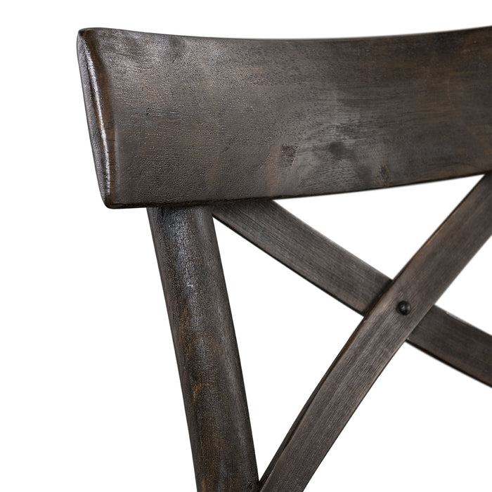 (D210-22C) Coronado- 24'' Counter Stool- Chocolate - Maxx Save 