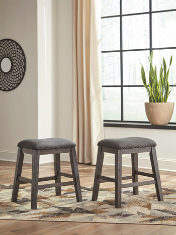 Caitbrook Counter Height Upholstered Bar Stool