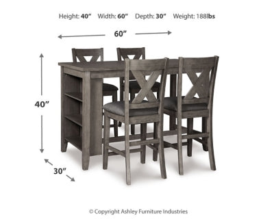 Caitbrook Counter Height Dining Package - Maxx Save 