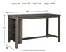 Caitbrook Counter Height Dining Table - Maxx Save 