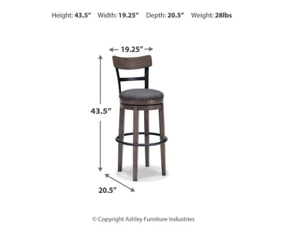 Caitbrook Bar Height Bar Stool - Maxx Save 
