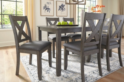 Caitbrook Dining Table and Chairs (Set of 7) - Maxx Save 