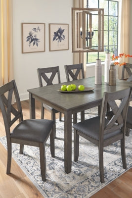 Caitbrook Dining Table and Chairs (Set of 7) - Maxx Save 