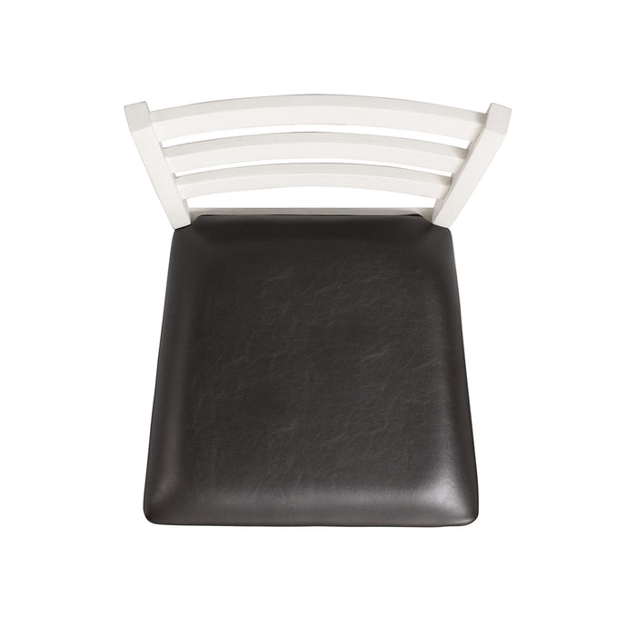 Martin 5pc Counter Set (Dark Brown Top - White Base) - Maxx Save 