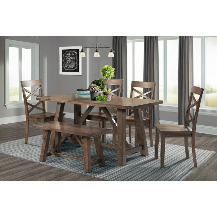 Renegade 64" 6pc Dining Set(Kd) - Maxx Save 