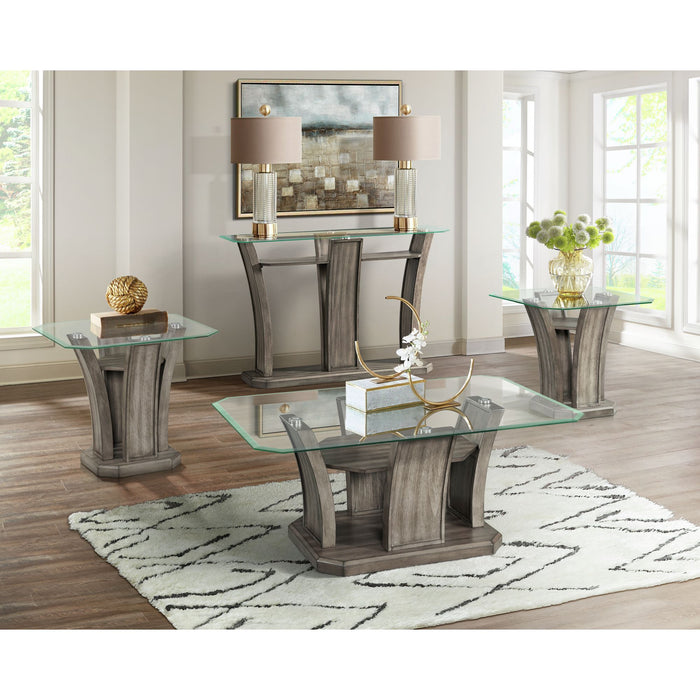 Dapper Rectangular Coffee Table Grey - Maxx Save 