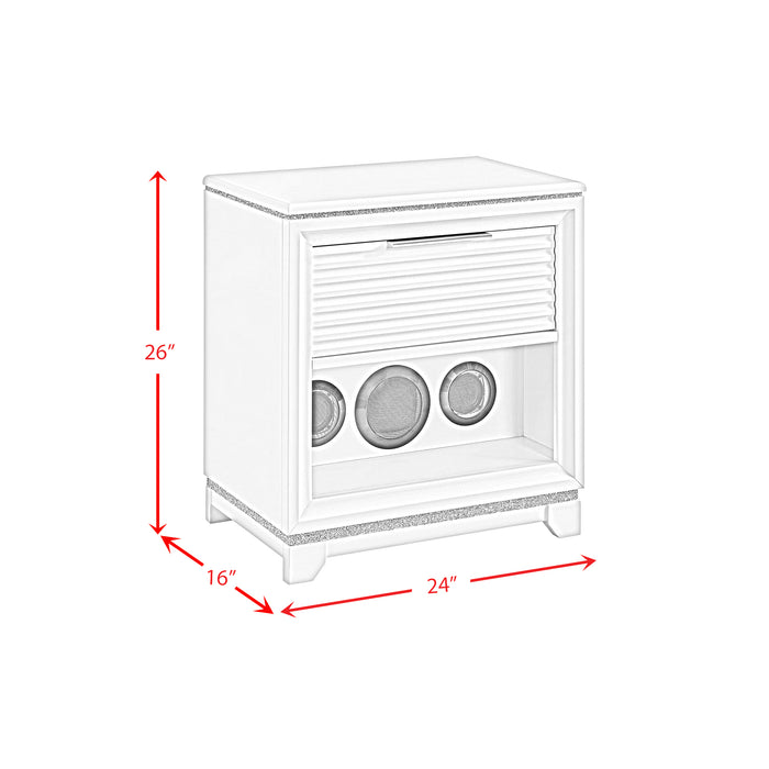Denmark UPH Bedroom Set with Lights - Maxx Save 