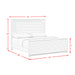 Denmark UPH Bedroom Set with Lights - Maxx Save 