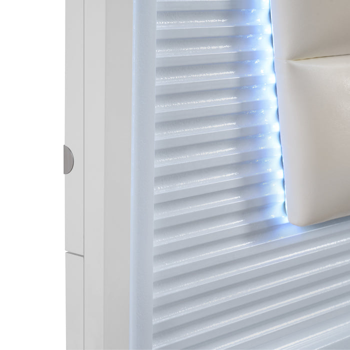 Denmark UPH Bedroom Set with Lights - Maxx Save 