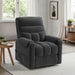 Desoto Power Lift Chair in Sahara Black - Maxx Save 