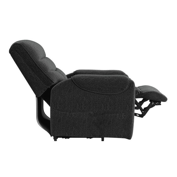 Desoto Power Lift Chair in Sahara Black - Maxx Save 