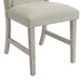 Eleanor Dining Side Chair with Heirloom Fabric in White (2 Per Carton) - Maxx Save 